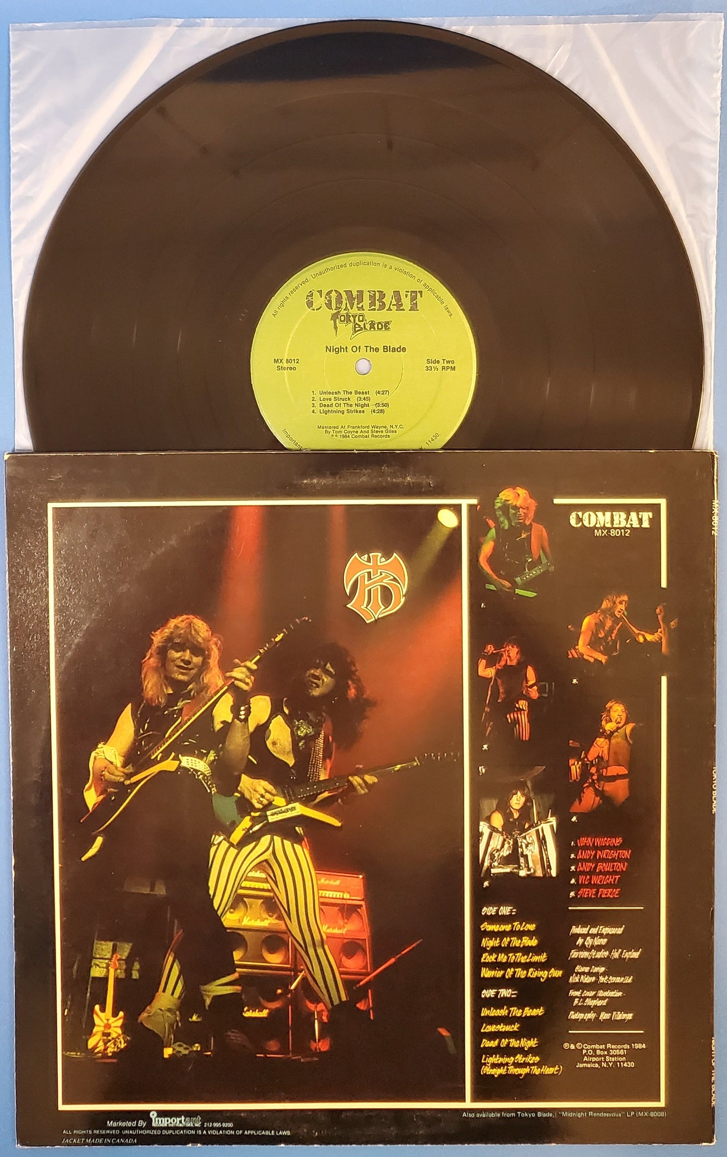 Tokyo Blade – Night Of The Blade | Vintage LP
