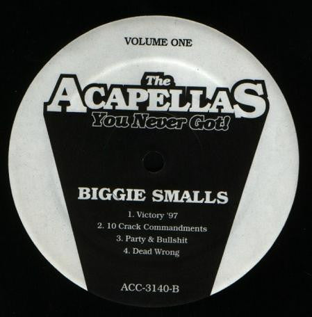 2Pac / Biggie Smalls – The Acapellas You Never Got! Volume One | Pre-owned LP
