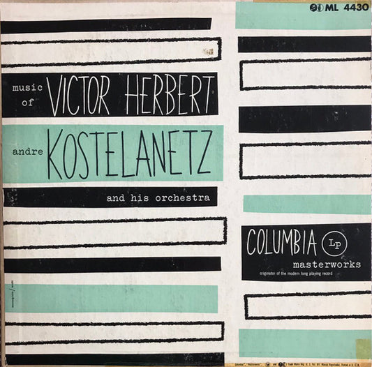 André Kostelanetz And His Orchestra – Music Of Victor Herbert | Vintage LP