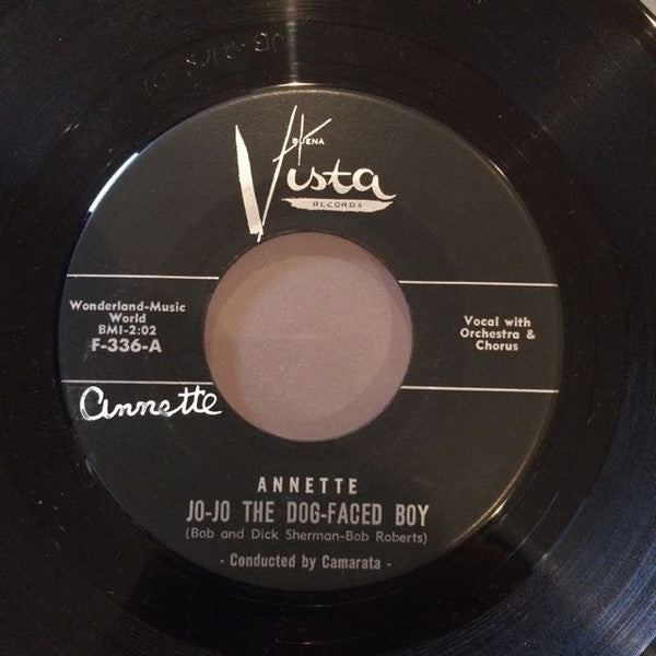Annette - Jo-Jo The Dog-Faced Boy - 7" Single | Vinyl