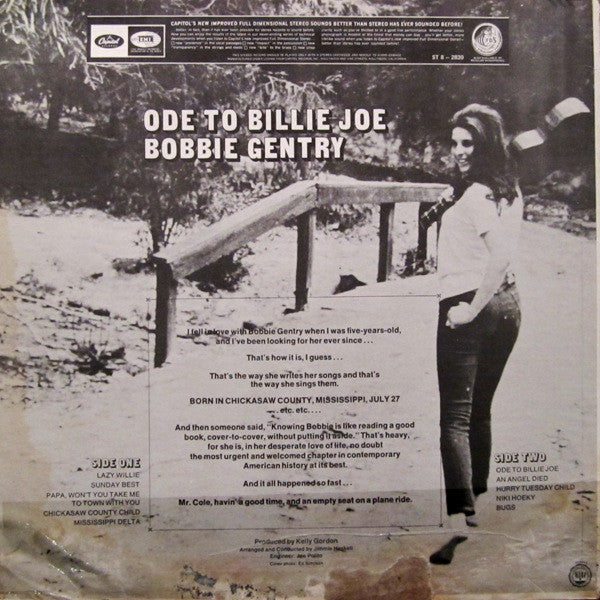 Bobbie Gentry - Ode To Billie Joe | Pre-Owned Vinyl