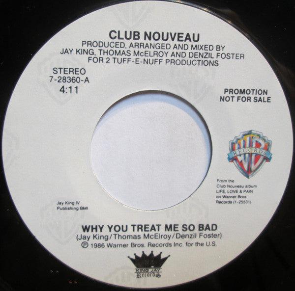 Club Nouveau - Situation #9 - 7" | Vinyl