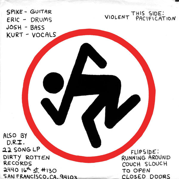 Dirty Rotten Imbeciles – Violent Pacification | Vintage 7"