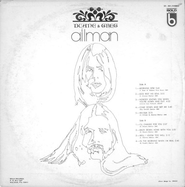 Duane & Greg Allman – Duane & Greg Allman | Vintage LP