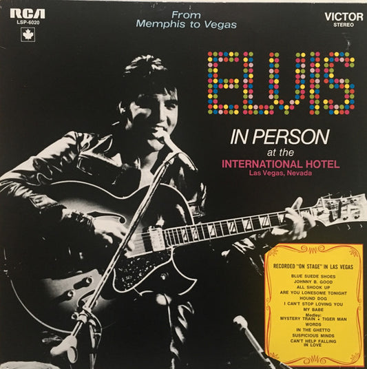 Elvis Presley - From Memphis To Vegas / From Vegas To Memphis | Vintage LP