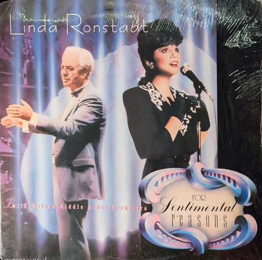 Linda Ronstadt With Nelson Riddle & His Orchestra – For Sentimental Reasons | Vintage LP