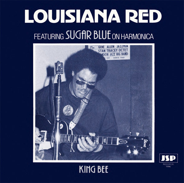 Louisiana Red Featuring Sugar Blue - King Bee | Vintage LP