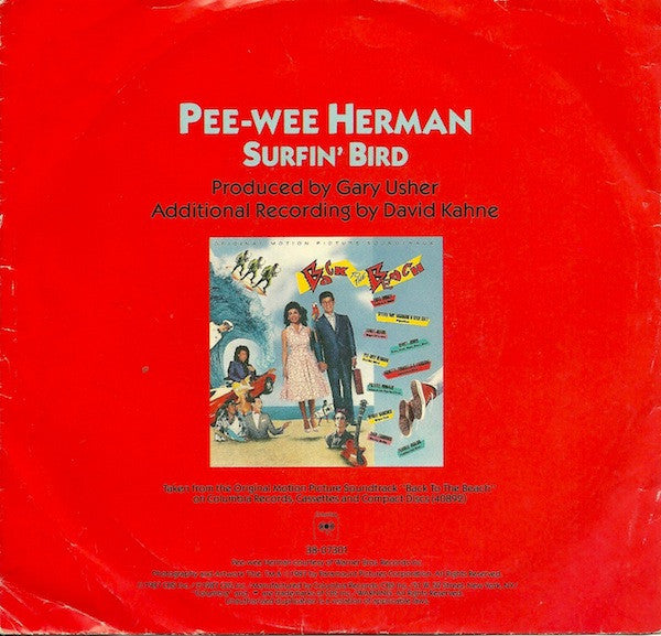 Pee-Wee Herman – Surfin' Bird | Vintage 7"