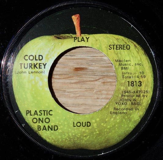 Plastic Ono Band – Cold Turkey | Vinyl 7"