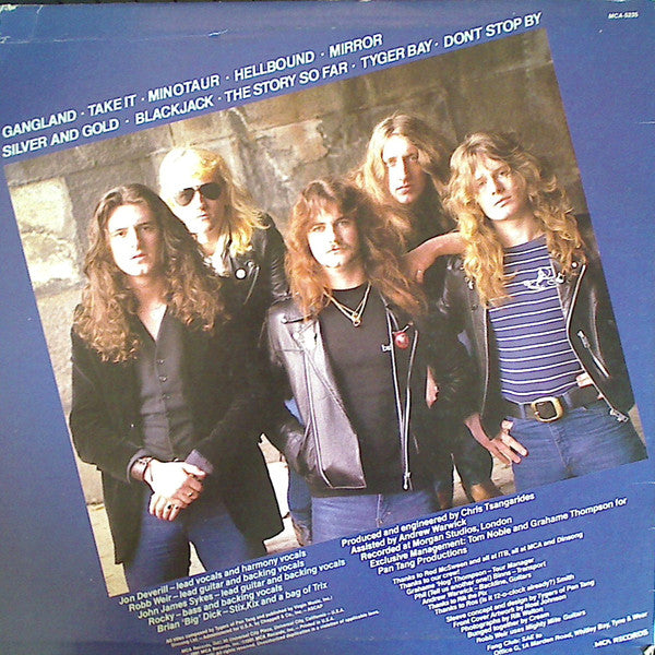 Tygers Of Pan Tang – Spellbound