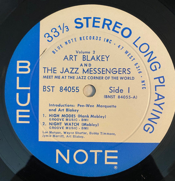 Art Blakey & The Jazz Messengers - Meet You At The Jazz Corner Of The World (Volume 2) | Pre-Owned Vinyl