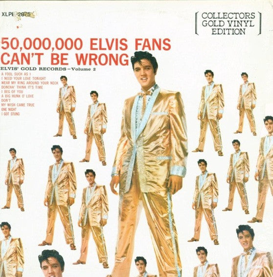 Elvis Presley – 50,000,000 Elvis Fans Can't Be Wrong - Elvis' Gold Records - Volume 2 | Pre-Owned Vinyl