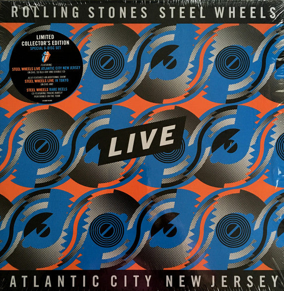 Rolling Stones – Steel Wheels Live Atlantic City New Jersey | CD Box Set