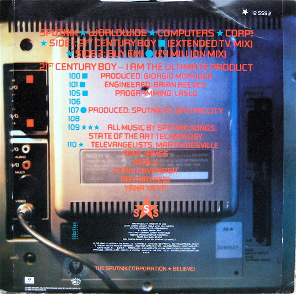 Sigue Sigue Sputnik - 21st Century Boy | Pre-Owned Vinyl