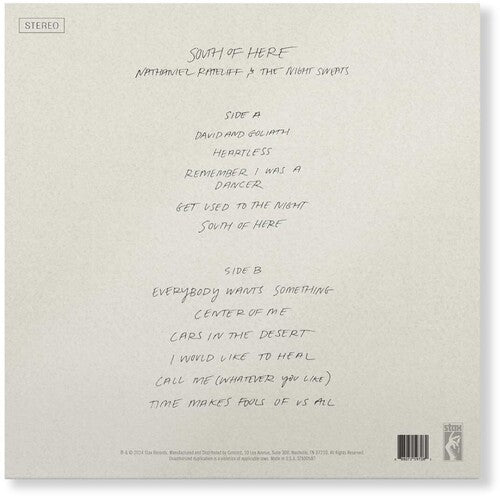Nathaniel Rateliff & the Night Sweats - South Of Here | New Vinyl