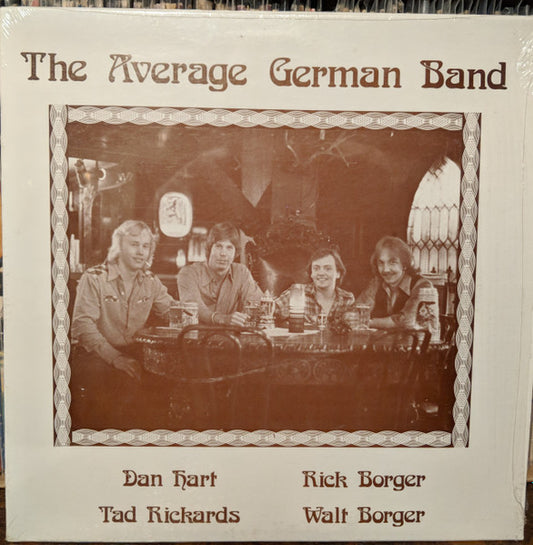 The Average German Band – The Average German Band | Vintage LP