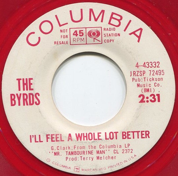 The Byrds - I'll Feel A Whole Lot Better - 7" | Vintage Vinyl