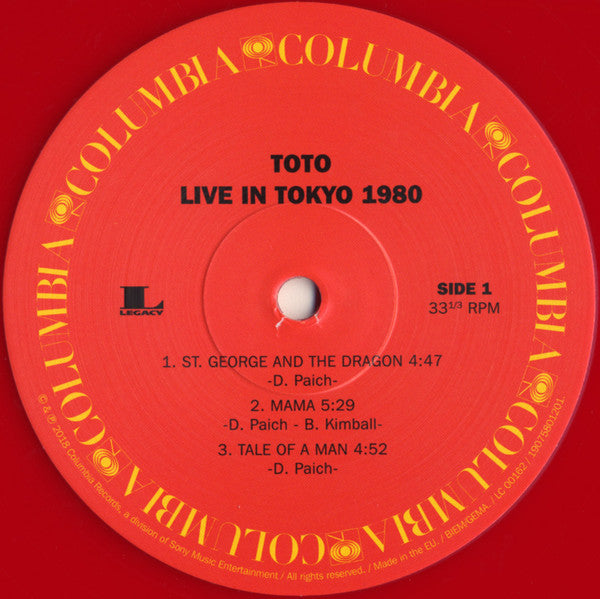 Toto – Live In Tokyo 1980 | Used Vinyl LP