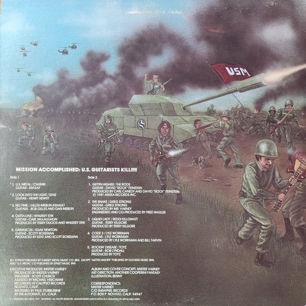 Various – U.S. Metal (Unsung Guitar Heroes)