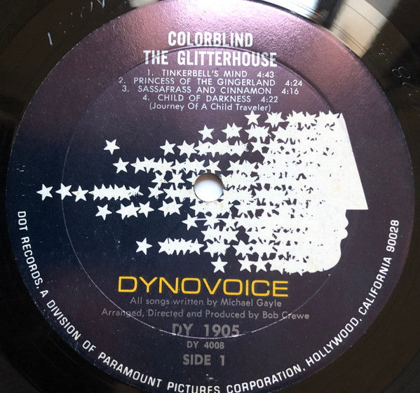 The Glitterhouse : Color Blind (LP, Album, Mono)