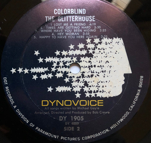 The Glitterhouse : Color Blind (LP, Album, Mono)