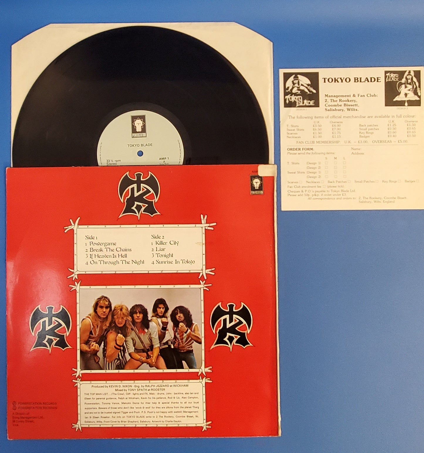 Tokyo Blade – Tokyo Blade | Vintage LP