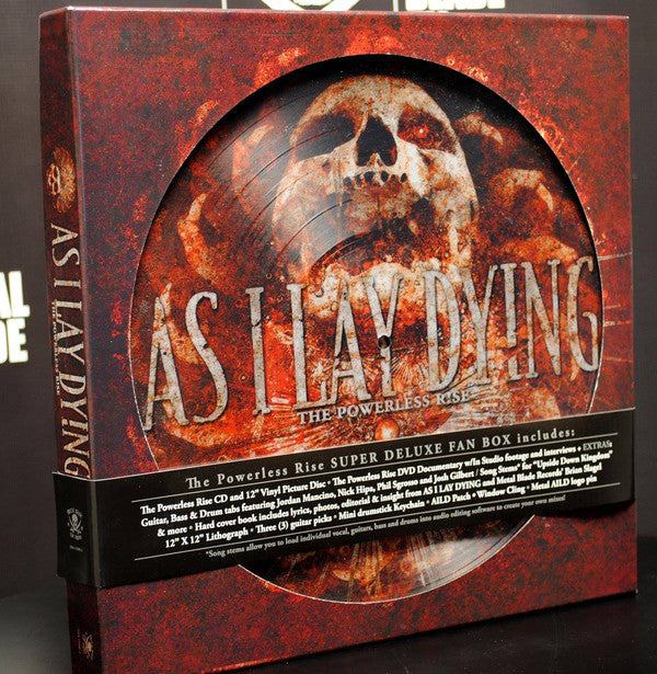 As I Lay Dying : The Powerless Rise (CD, Album, Dig + LP, Album, Pic + DVD-V + Box, Ltd)