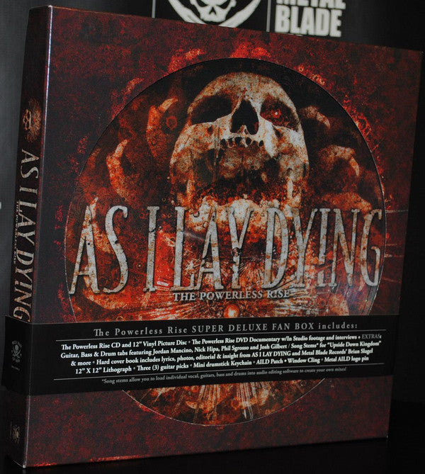 As I Lay Dying : The Powerless Rise (CD, Album, Dig + LP, Album, Pic + DVD-V + Box, Ltd)