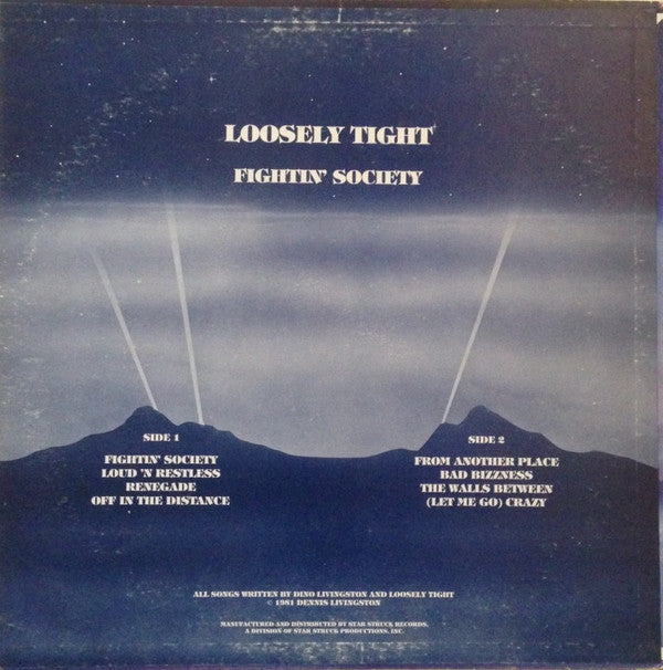 Loosely Tight : Fightin' Society (LP, Album)