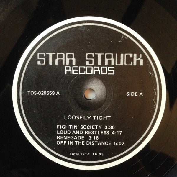 Loosely Tight : Fightin' Society (LP, Album)