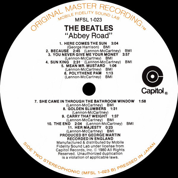 The Beatles : Abbey Road (LP, Album, Ltd, RE, RM)