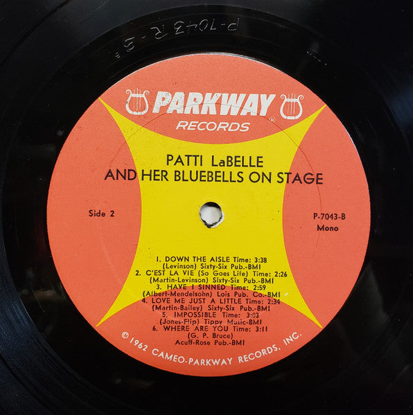 Patti Labelle And The Bluebells : Patti Labelle And Her Bluebells On Stage (LP, Album, Mono + 7", Single)