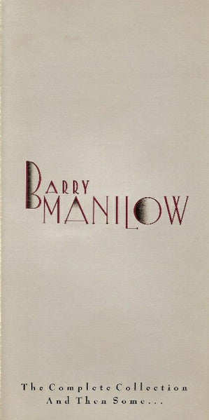 Barry Manilow – The Complete Collection And Then Some Box Set | Used CD