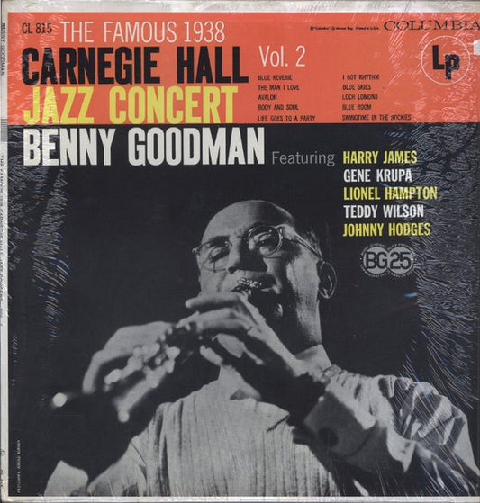 Benny Goodman – The Famous 1938 Carnegie Hall Jazz Concert - Vol. 2