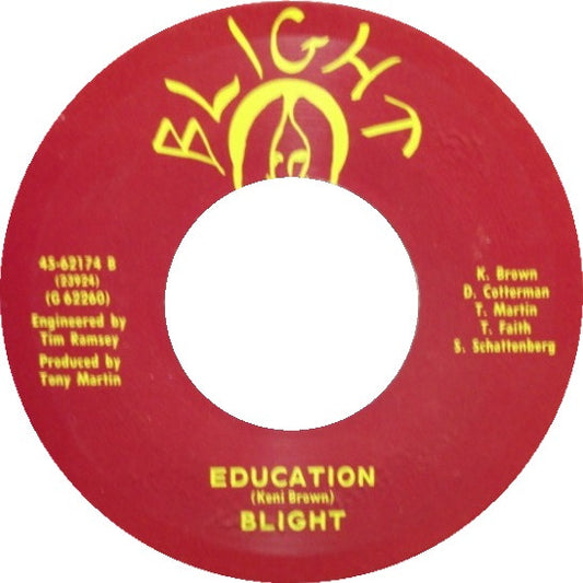 Blight – Free And Easy | Vintage 7"