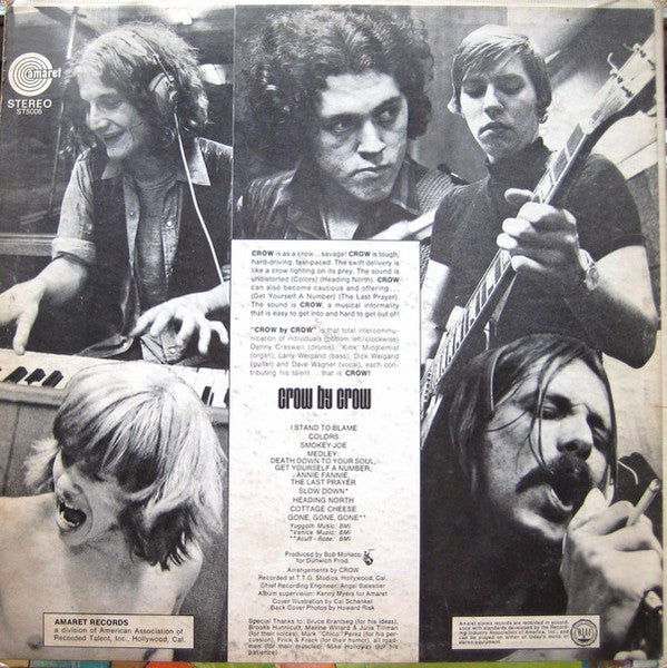 Crow – Crow By Crow | Vintage LP