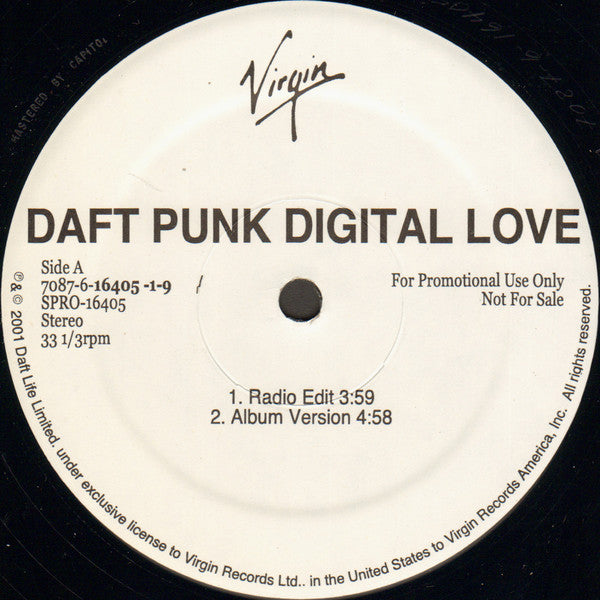 Daft Punk – Digital Love - 12" Single | Pre-owned LP