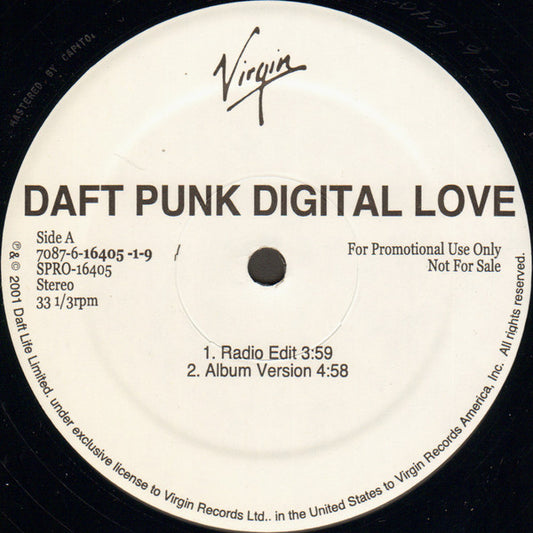 Daft Punk – Digital Love - 12" Single | Pre-owned LP