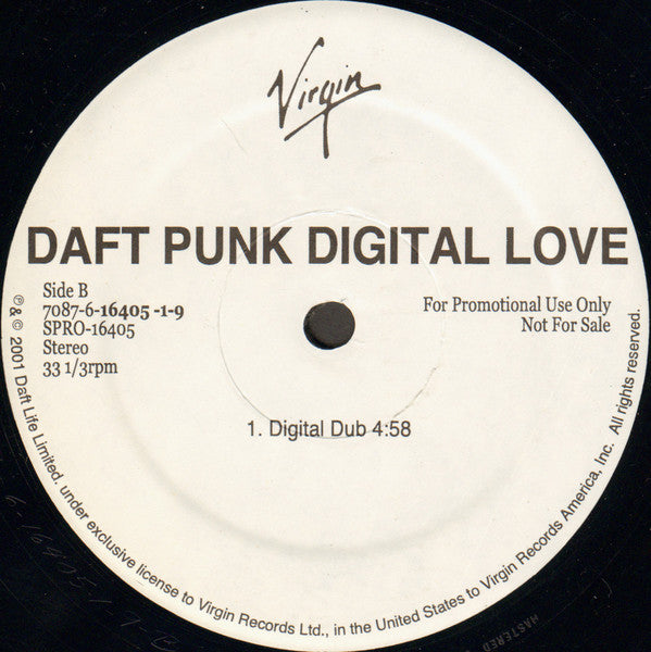Daft Punk – Digital Love - 12" Single | Pre-owned LP