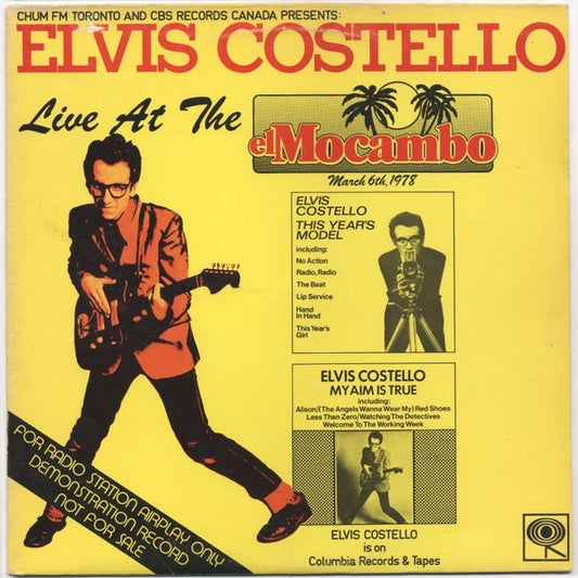 Elvis Costello – Live At The El Mocambo | Vintage Vinyl