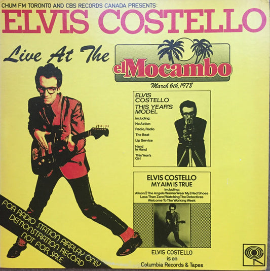 Elvis Costello – Live At The El Mocambo | Pre-Owned Vinyl