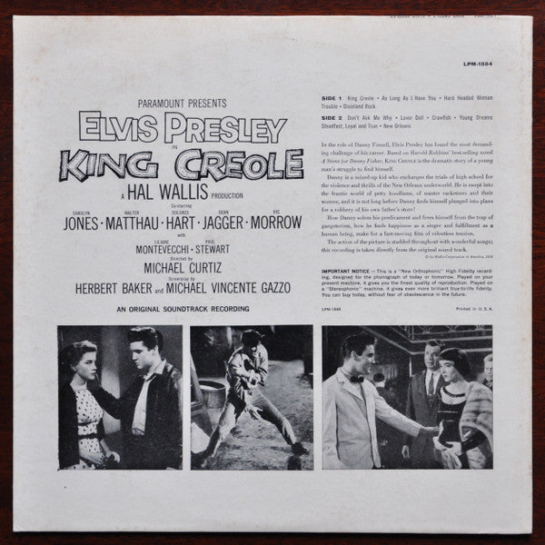 Elvis Presley – King Creole | Vintage LP