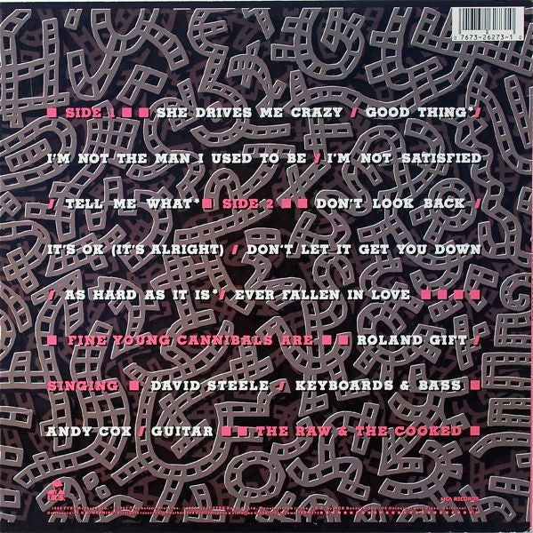 Fine Young Cannibals – The Raw & The Cooked | Vintage LP