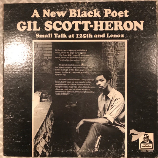 Gil Scott-Heron – Small Talk At 125th And Lenox | Vintage LP