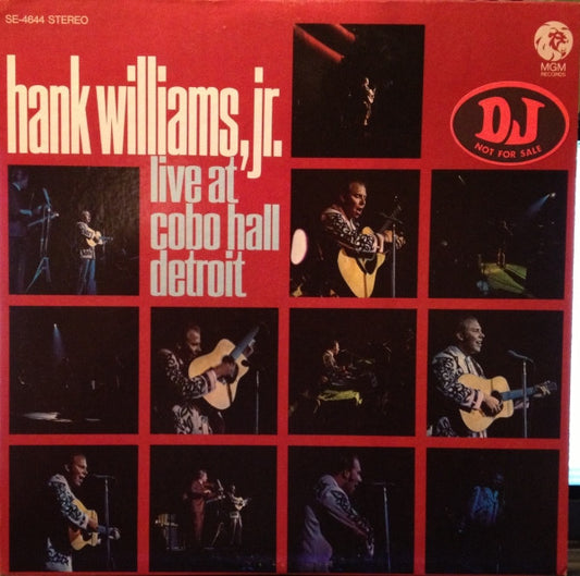 Hank Williams Jr. – Live At Cobo Hall Detroit | Pre-Owned Vinyl