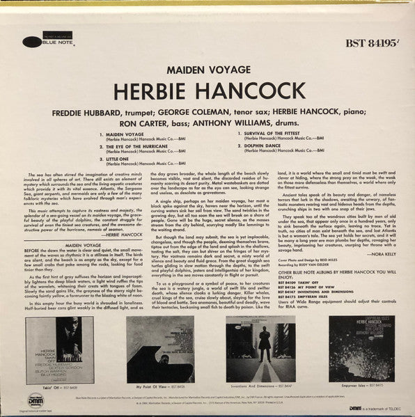 Herbie Hancock – Maiden Voyage | Vintage LP