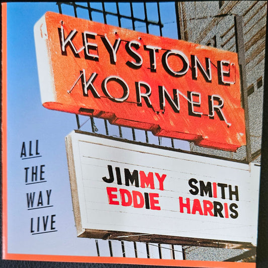 Jimmy Smith & Eddie Harris – All The Way Live | Used CD