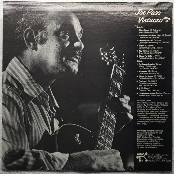 Joe Pass – Virtuoso #2 | Vintage LP