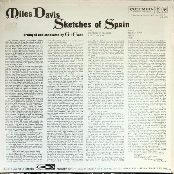 Miles Davis – Sketches Of Spain | Vintage LP