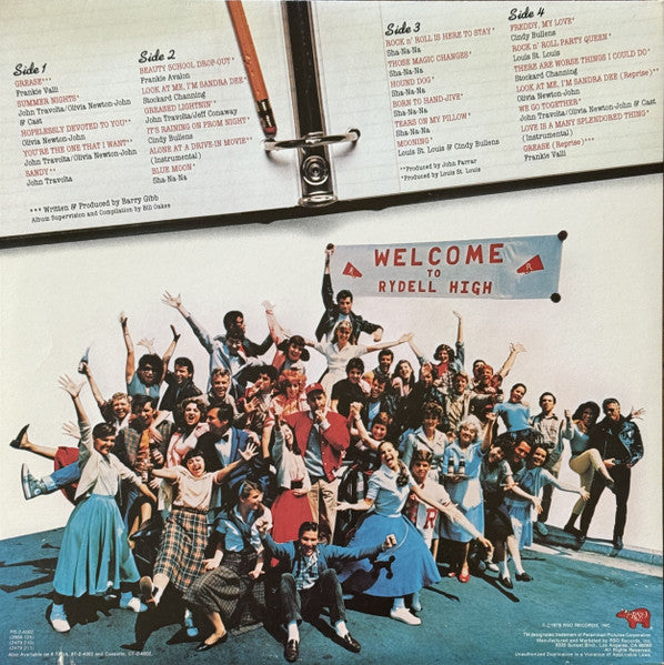 Various – Grease (The Original Soundtrack From The Motion Picture) | Vintage LP